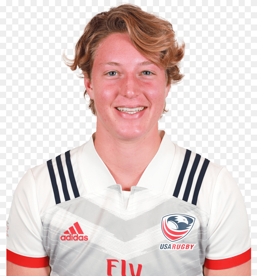 801x902 Lauren Thunen Usa Rugby, Woman, T-shirt, Shirt, Person Clipart PNG