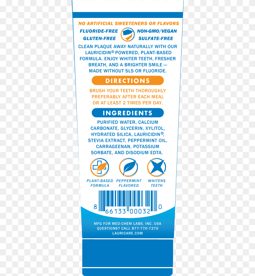 370x908 Lauricare Toothpaste Tube Lauricare Toothpaste Tube Poster, Bottle, Cosmetics, Sunscreen PNG