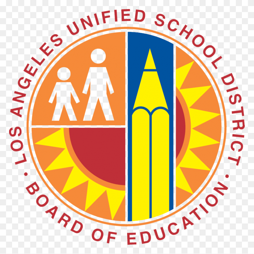 836x838 Lausd Los Angeles Unified School District, Logo, Symbol, Trademark HD PNG Download