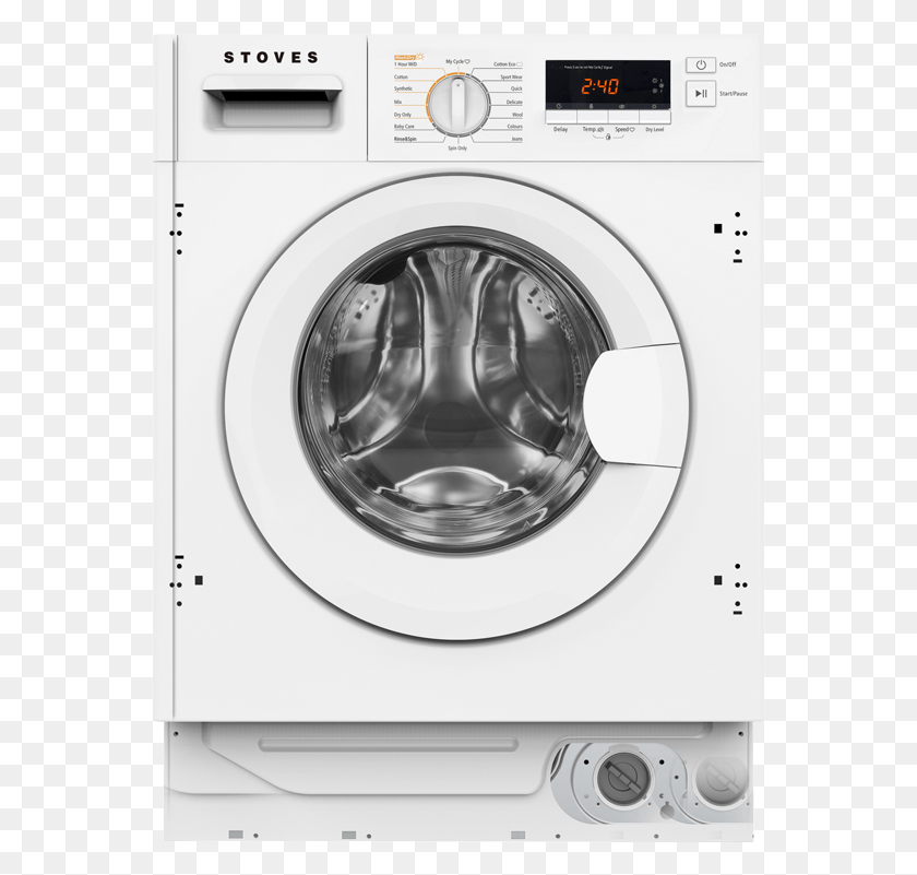 563x741 Lavadora Integrable Evvo, Dryer, Appliance, Washer HD PNG Download