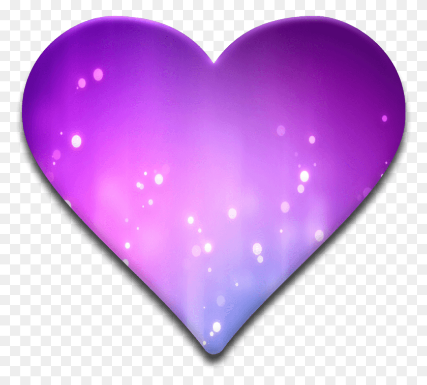 995x890 Lavender Heart Clipart Heart, Balloon, Ball, Pillow HD PNG Download