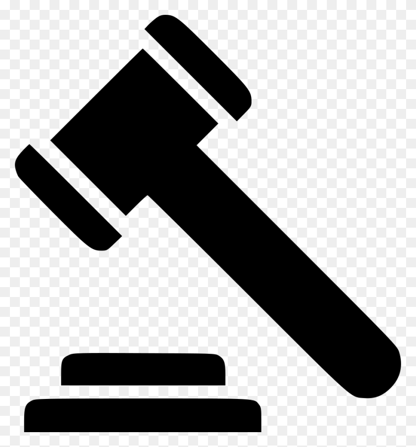 906x980 Law Gavel Clipart, Hammer, Tool, Axe HD PNG Download