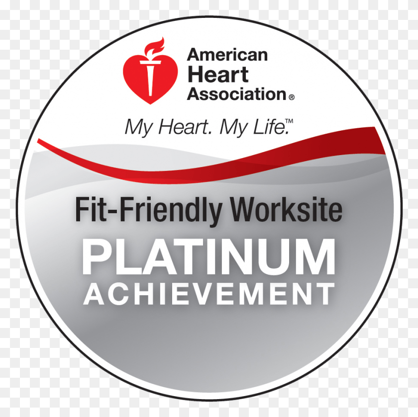 906x906 Lawley Receives 2016 American Heart Association Platinum American Heart Association, Label, Text, Outdoors HD PNG Download