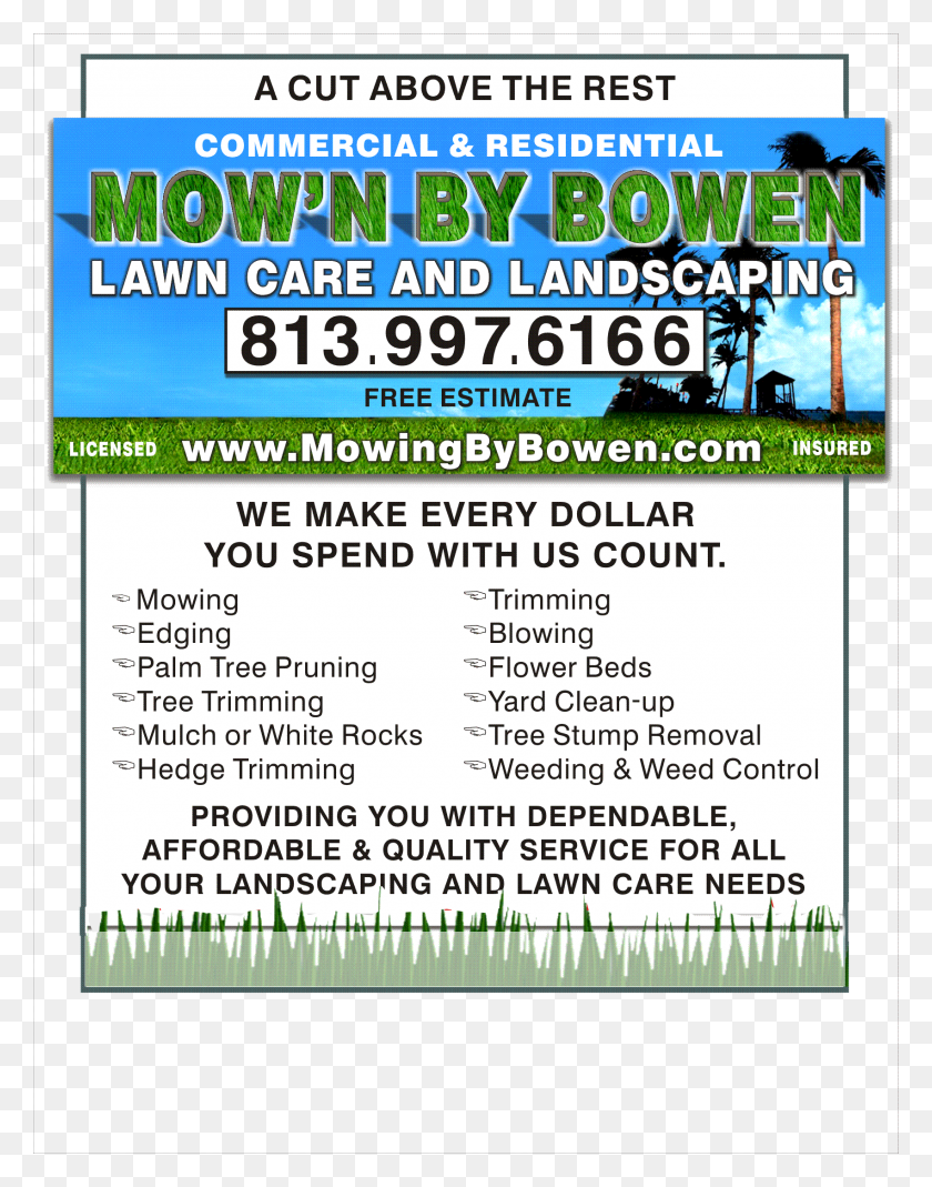 1700x2200 Lawn Care Service Flyer Template 118964 Lawn Care Services Flyers, Poster, Advertisement, Paper HD PNG Download