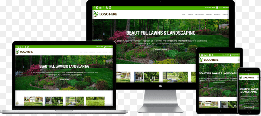 977x437 Lawn Care Websites, Vegetation, Plant, Electronics, Phone Transparent PNG