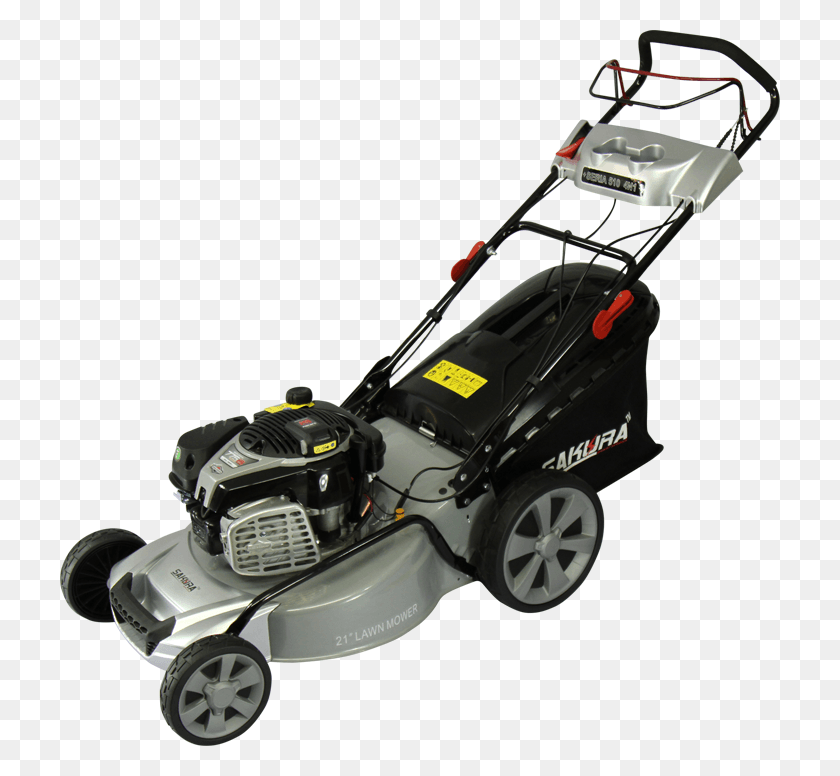 720x716 Lawn Mower 21 Self Propelled Walk Behind Mower, Tool, Tire, Spoke HD PNG Download