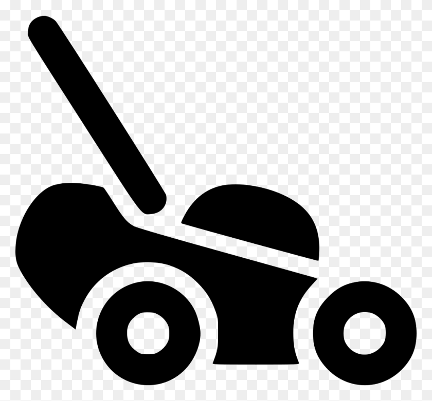 980x906 Lawn Mower Comments Lawn Mower Icon Svg, Tool, Hammer, Stencil HD PNG Download
