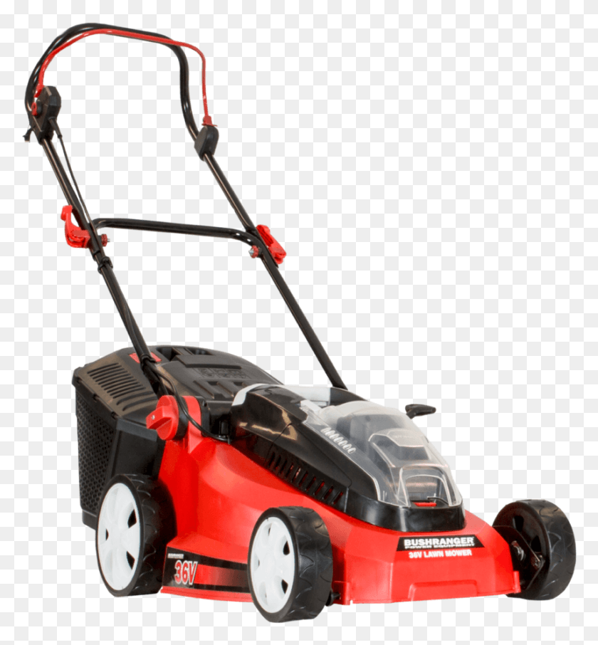 858x931 Lawn Mower Image Walk Behind Mower, Tool, Tire, Wheel HD PNG Download
