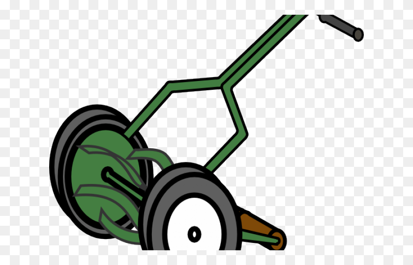 640x480 Lawn Mowing Clipart Clip Art Cartoon Lawn Mower, Tool, Car, Vehicle HD PNG Download