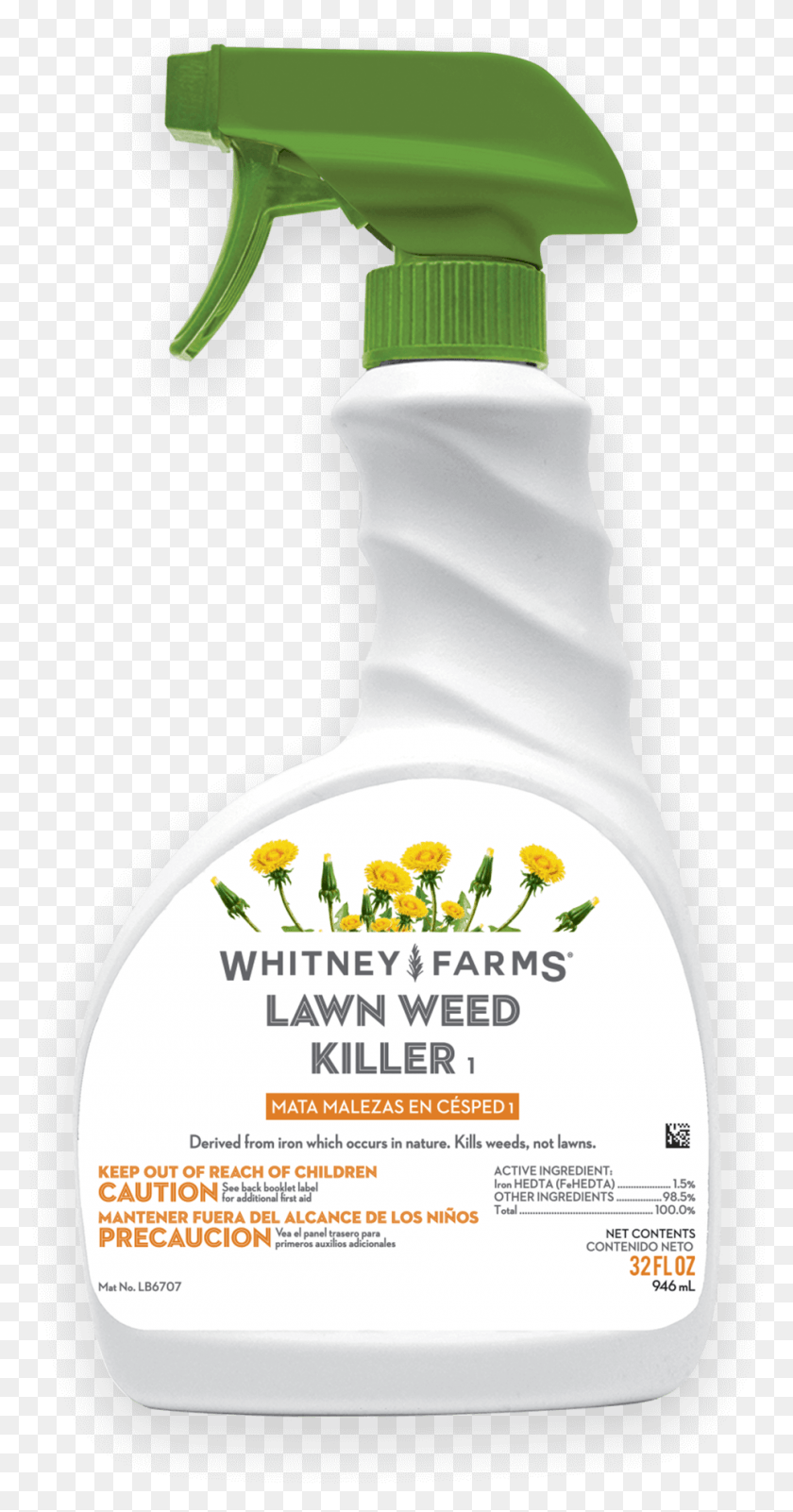 960x1898 Убийца Газонных Сорняков Whitney Farms Инсектицидное Мыло, Бутылка, Этикетка, Текст, Hd Png Скачать
