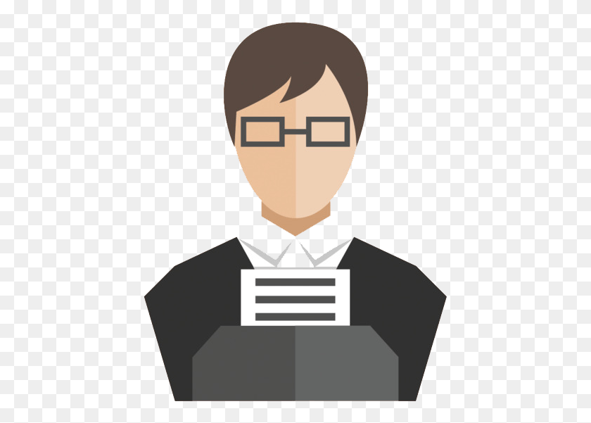 433x541 Lawyer Transparent Lawyer Vector, Tie, Accessories, Accessory HD PNG Download