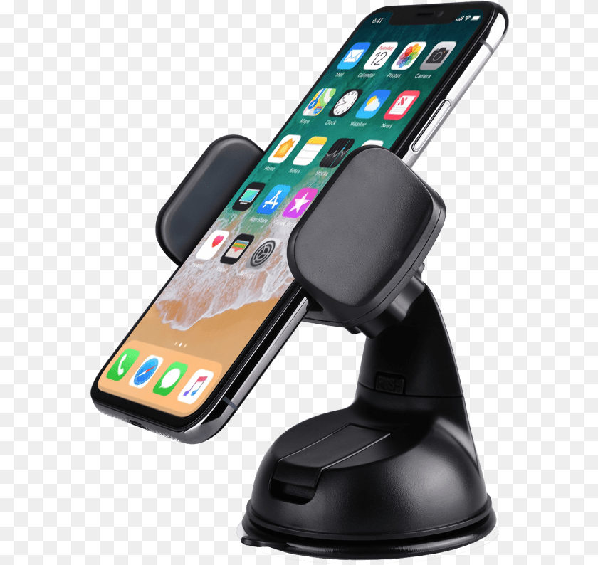 591x794 Lax Premium Cradle Suction Cup Car Mount Suction Cup Phone Holder, Electronics, Mobile Phone, Iphone Transparent PNG