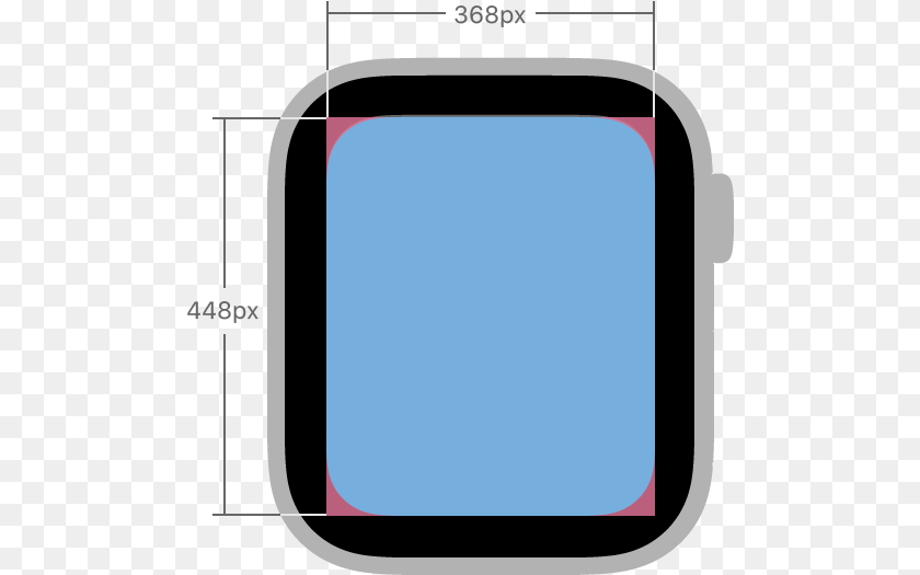 500x525 Layout Apple Watch Face Image Size, Electronics, Screen, Computer Hardware, Hardware Clipart PNG