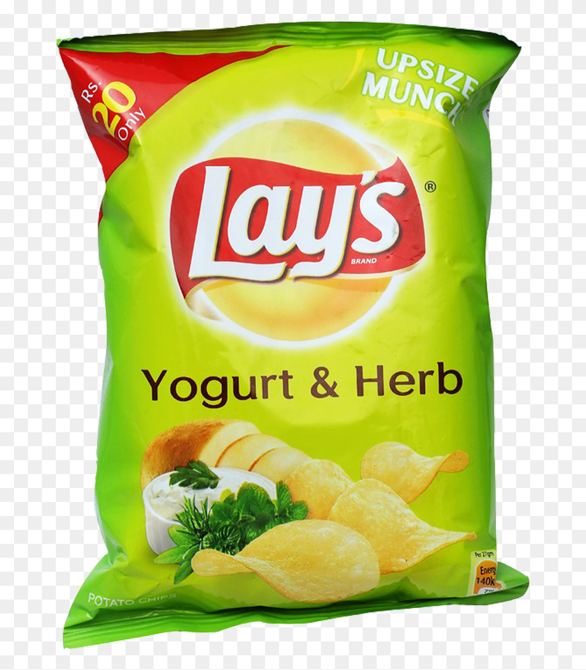 681x901 Lays Chips Yogurt Amp Herb 27 Gm Lays, Food, Plant, Mayonnaise HD PNG Download