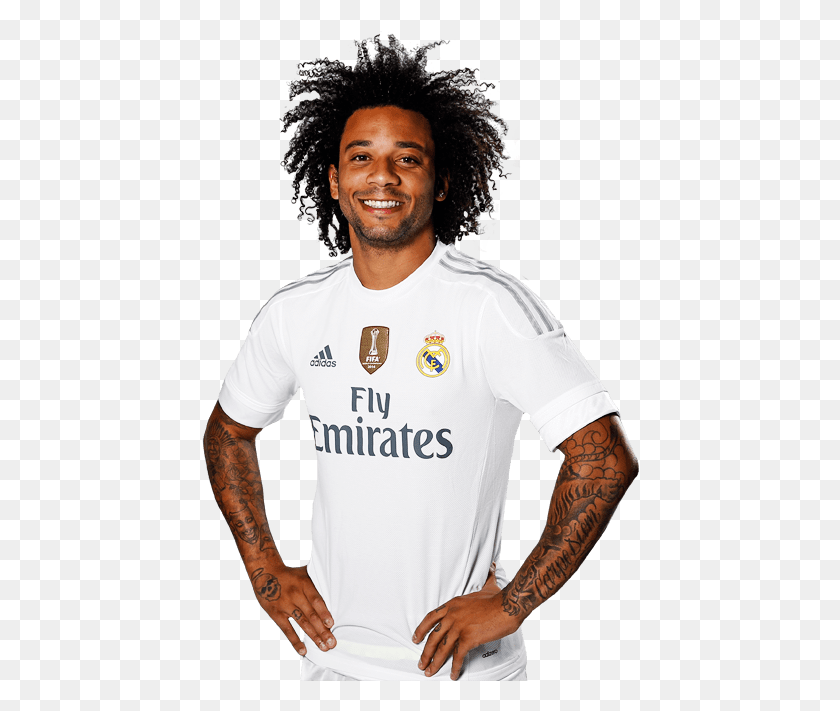 438x651 Lb Zad Marcelo Marcelo Real Madrid, Clothing, Apparel, Shirt HD PNG Download
