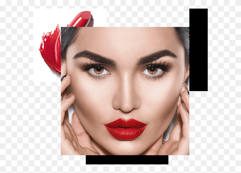 608x544 Lbios Henna Brow, Lipstick, Cosmetics, Face HD PNG Download