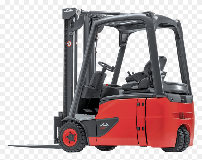 954x739 Lbs Capacity Electric Forklift Linde E20 Evo, Transportation, Fire Truck, Truck HD PNG Download