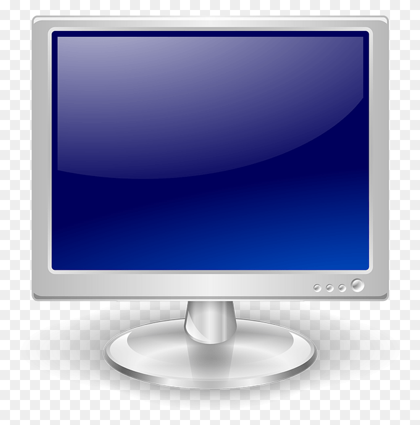 769x790 Lcd Monitor Clipart, Screen, Electronics, Display HD PNG Download
