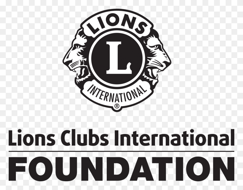 1033x788 Descargar Png / Lcif Bampw Logo Lions Club International, Símbolo, Marca Registrada, Texto Hd Png