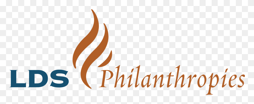 1889x693 Descargar Png Lds Philanthropies Latter Day Saints Logo Lds Philanthropies, Texto, Alfabeto Hd Png