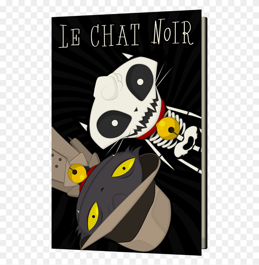 507x801 Le Chat Noir Poster, Mouse, Hardware, Computer HD PNG Download