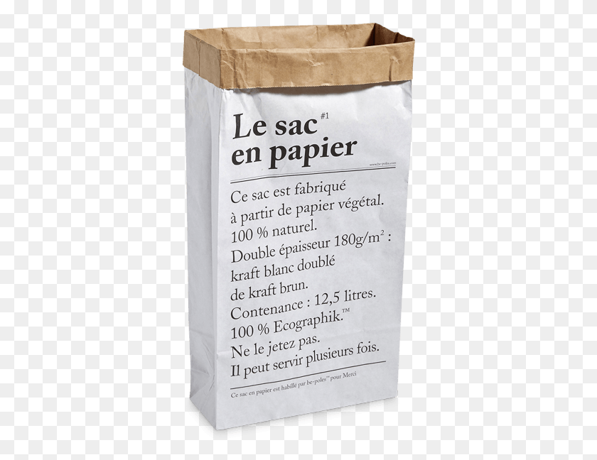 330x588 Descargar Png Le Sac En Papier, Texto, Word, Escritura A Mano Hd Png