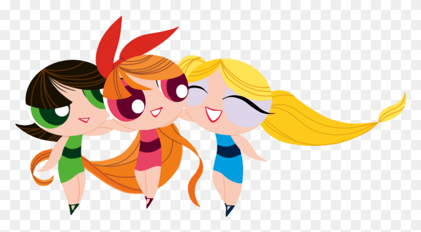 783x406 Le Superchicche Images Powerpuff Girls Dream In Style The Powerpuff Girls, Person, Human, Graphics HD PNG Download