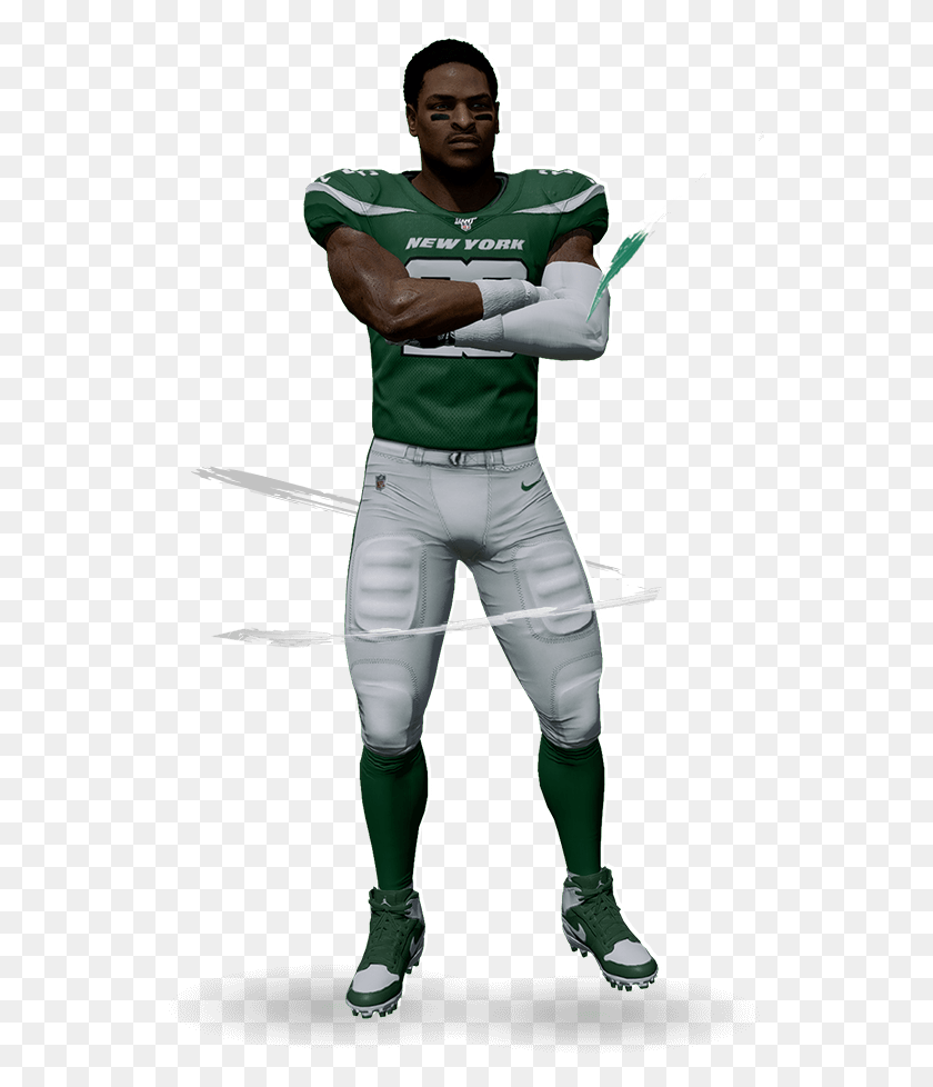 537x918 Le Veon Bell Madden, Person, Human, Clothing HD PNG Download