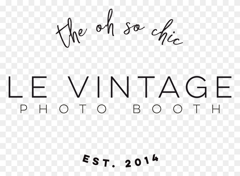 2814x2005 Le Vintage Photo Booth Star Alliance, Text, Alphabet, Handwriting HD PNG Download