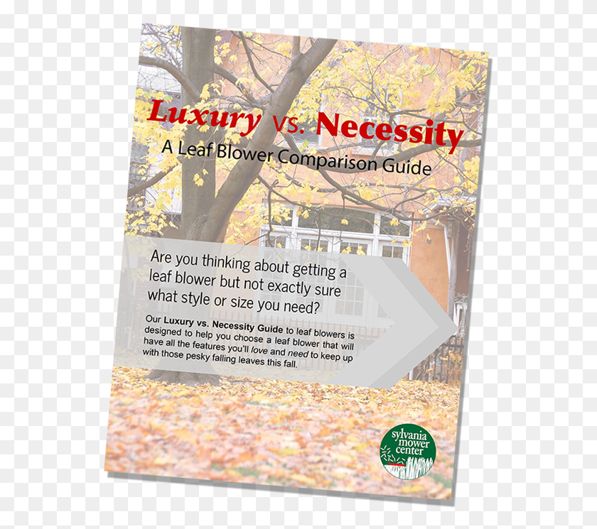 549x685 Leaf Blower Comparison Guide Magazine, Poster, Advertisement, Flyer HD PNG Download