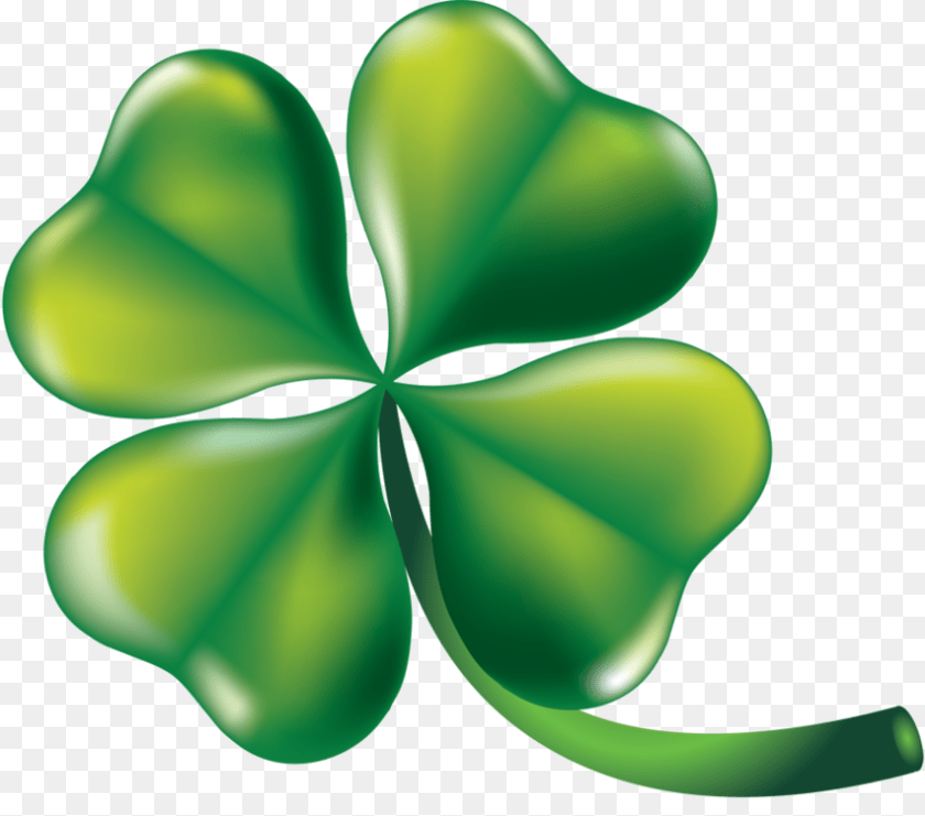 Leaf Four Leaf Clover, Green, Plant Clipart PNG
