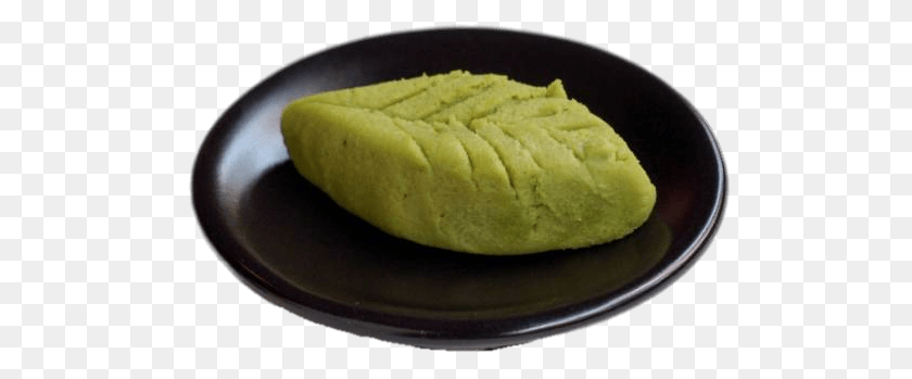 619x349 Leaf Shaped Wasabi Paste On A Plate, Food, Fruit, Plant, Produce Sticker PNG