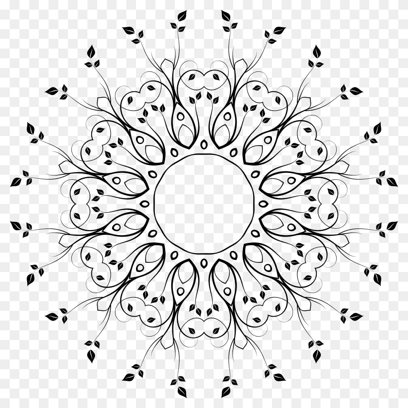 Leafy Flourish Design 14 Clipart, Art, Floral Design, Graphics, Pattern Transparent PNG