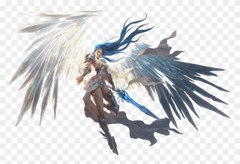 974x640 League Of Angels League Of Angels Render, Bird, Animal HD PNG Download