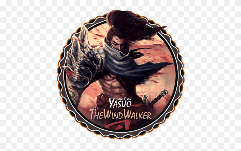 466x468 League Of Legends Yasuo, Person, Human, Symbol HD PNG Download