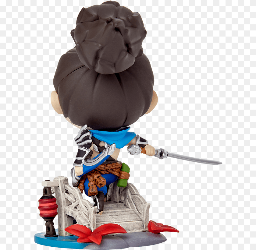 620x821 League Of Legends Yasuo Figure, Figurine, Sword, Weapon, Baby Transparent PNG