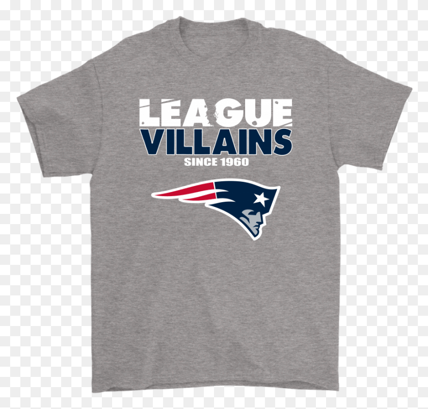 856x816 League Villains Since 1960 New England Patriots Nfl Active Shirt, Clothing, Apparel, T-shirt HD PNG Download