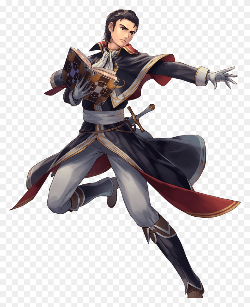 1445x1804 Leaked Picture Of New Reinhardt Skin Reinhardt Fire Emblem Heroes, Person, Human, Samurai HD PNG Download