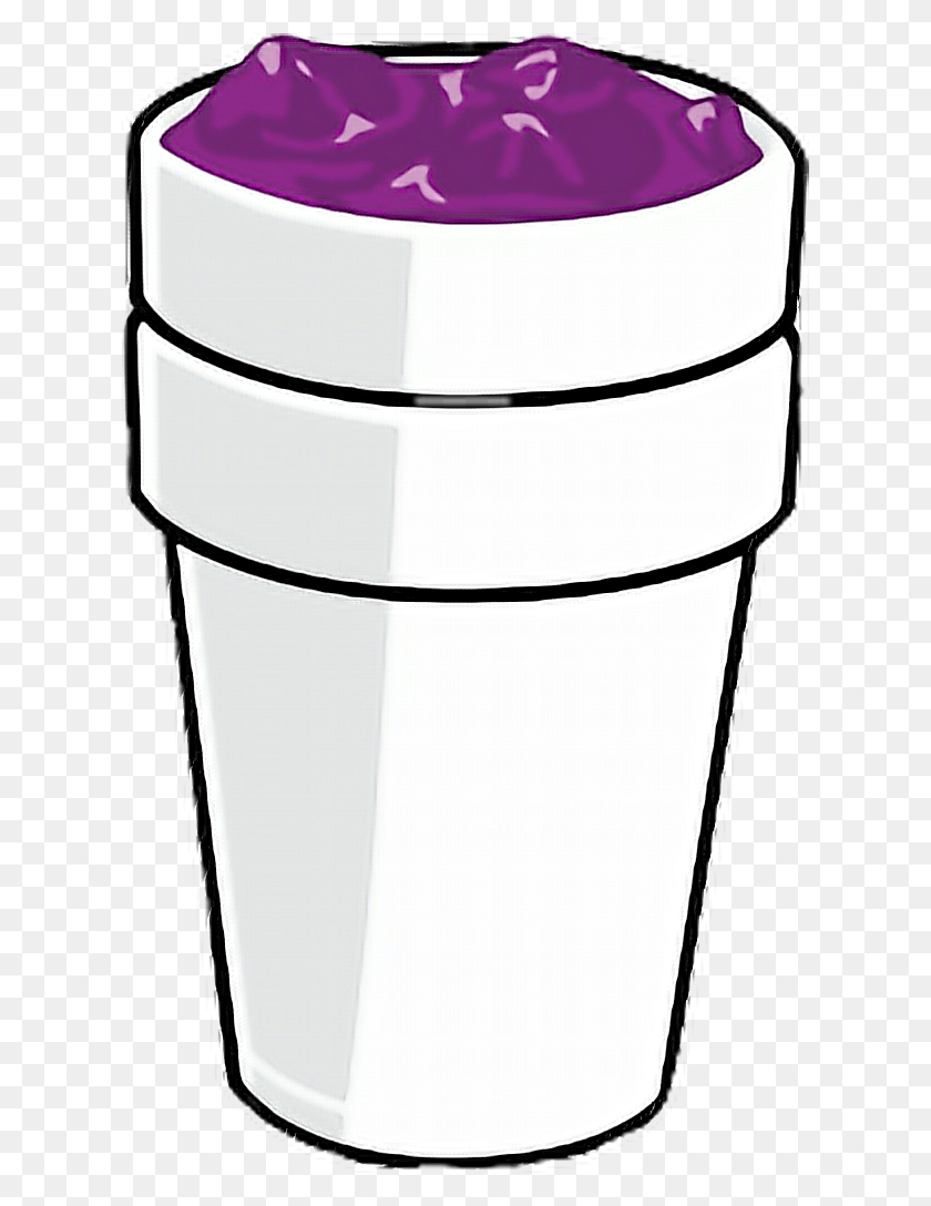 620x1028 Постная Чашка Фиолетовый Выпил, Ведро, Цилиндр, Пластик Hd Png Скачать