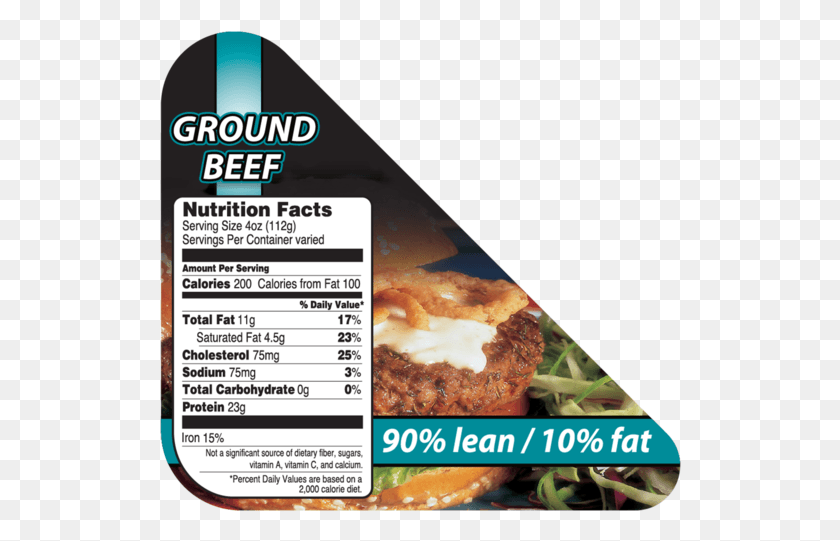 522x481 Lean Nutrition Label Whole Grain, Text, Menu, Poster HD PNG Download