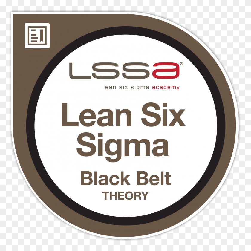 1468x1468 Lean Six Sigma Black Belt Theory Exam, Label, Text, Sticker HD PNG Download
