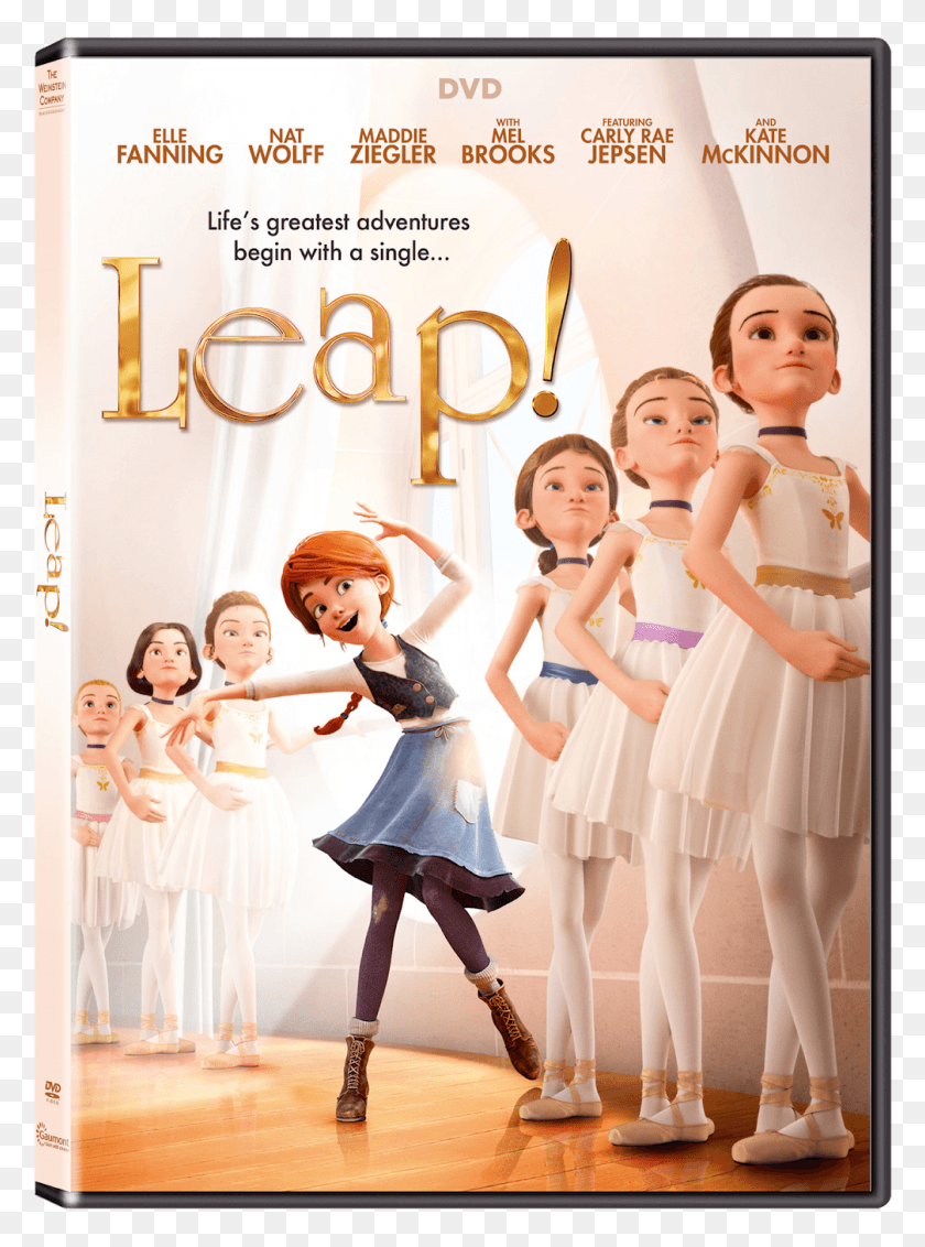 1007x1385 Leap Into The New Year With A Great Movie Leap Dvd, Person, Human, Dance HD PNG Download