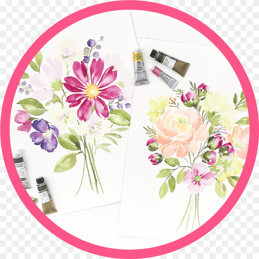 Learn How To Quickly Create Breathtaking Watercolor, Tool, Brush, Device, Plate Sticker PNG
