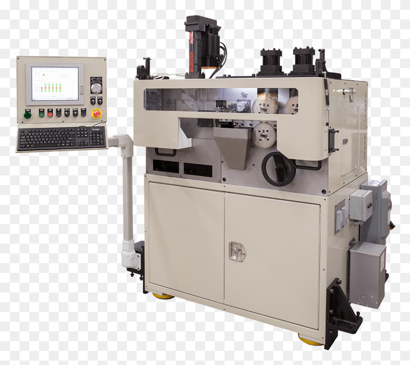 810x716 Learn More About Our Cnc Spring Coilers Machine Tool, Lathe HD PNG Download