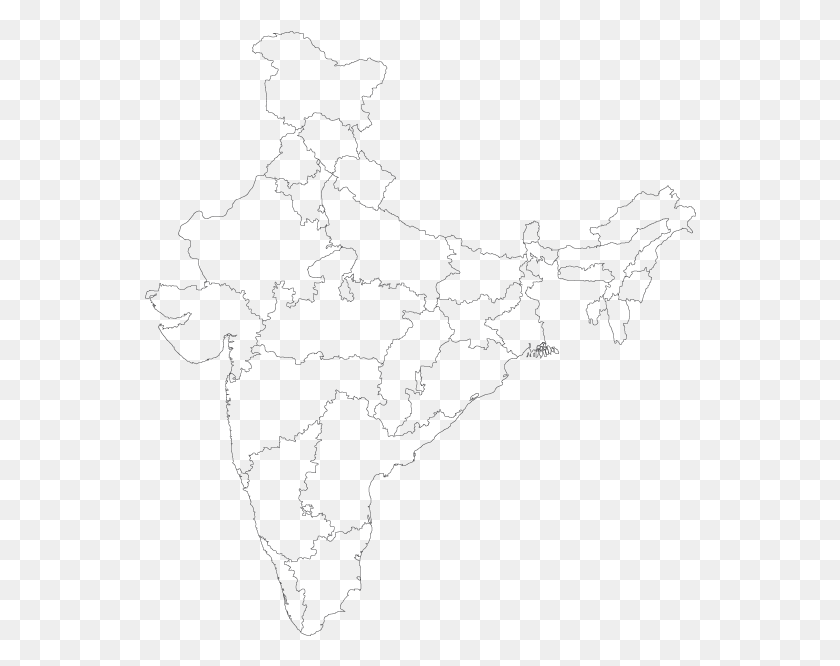 552x606 Узнать Больше Gt Gt Gt Карта Индии, Участок, Диаграмма, Атлас Hd Png Скачать