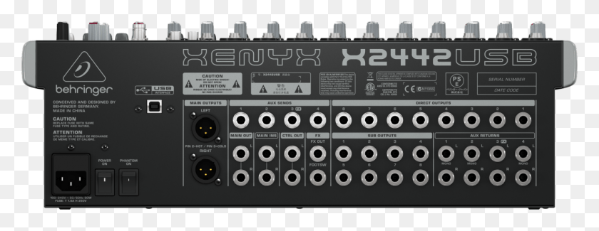 1280x435 Learning To Use The Behringer Xenyx X2442usb I Have Xenyx, Electronics, Cooktop, Indoors HD PNG Download