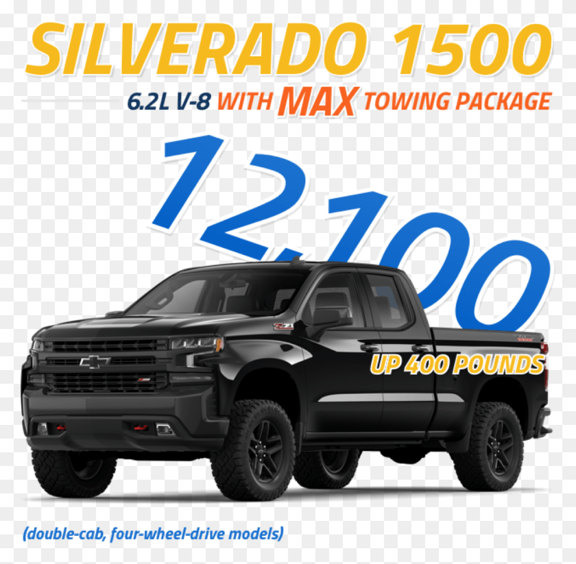 1540x1508 Leasing Options For The Chevy Silverado With Max Trailering Toyota Tundra, Flyer, Poster, Paper HD PNG Download