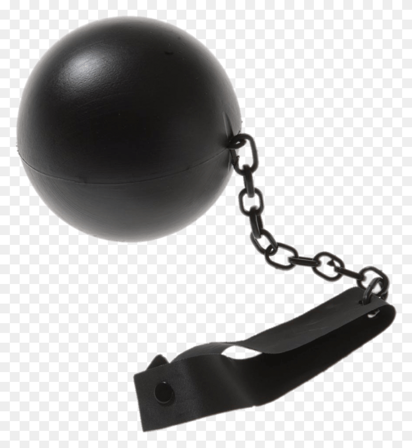 870x954 Leather Ball And Chain Ball And Chain, Sphere, Helmet, Clothing HD PNG Download