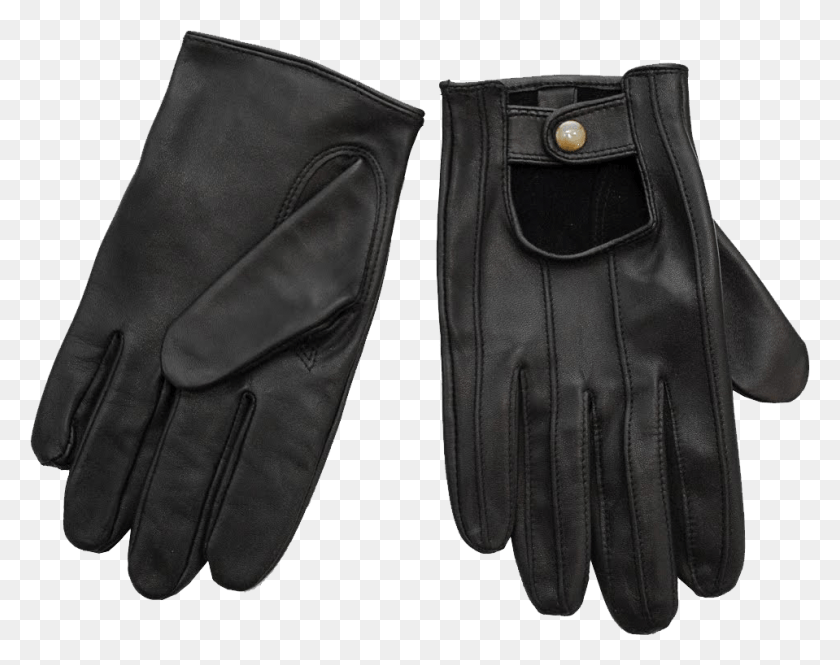 959x744 Leather Gloves Image Leather Gloves Black For Men, Clothing, Apparel, Glove HD PNG Download