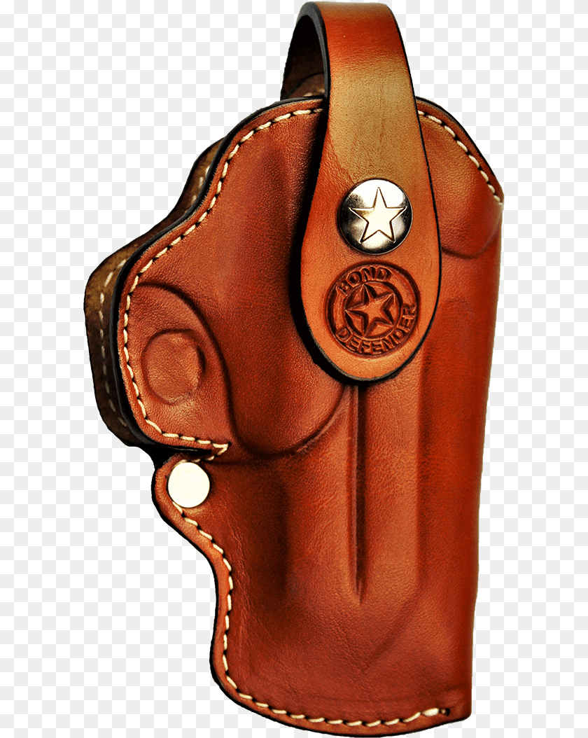 Leather Gun Holster, Firearm, Handgun, Weapon, Accessories Clipart PNG